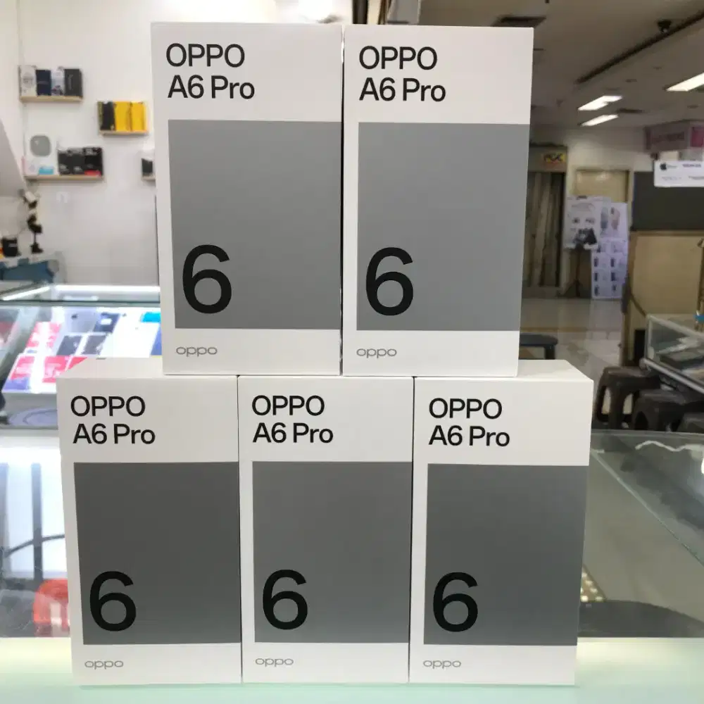 Oppo A6 Pro 4G ram 8gb+8gb/256gb baru garansi resmi batere 7000mah
