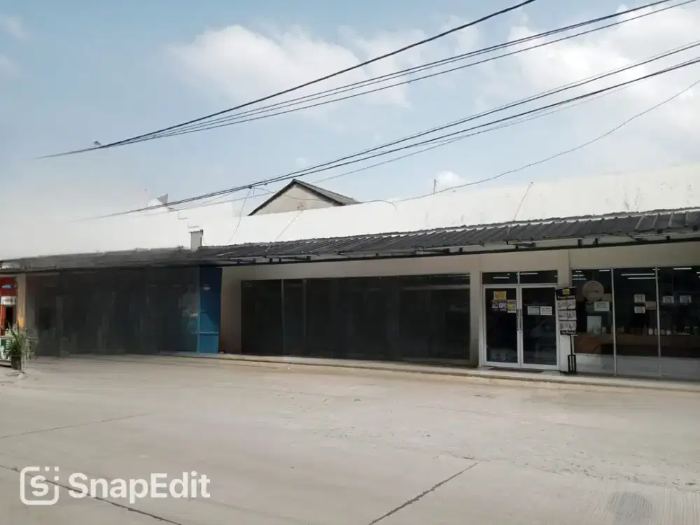 Disewakan Cepat Lahan dan Bangunan Lokasi Strategis di Perum 3 Tangerang