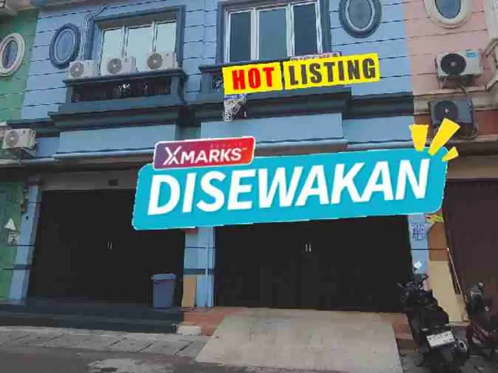 Disewakan Ruko 3 Lt 4,5 x 15 m2 di Komplek Miami City resort cengkareng cocok untuk usaha, toko, online dll, min sewa 2 tahun diawal siap huni!! survei yuk