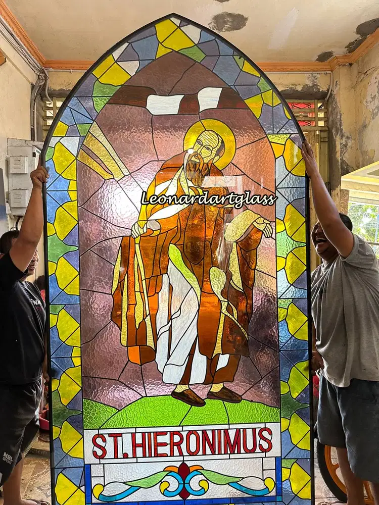 KACA PATRI/STAINED ART GLASS SIDOARJO SURABAYA