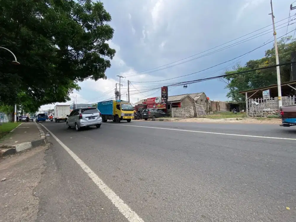 Tanah Strategis Pinggir Jalan Raya Nasional Purwakarta Dijual Murah