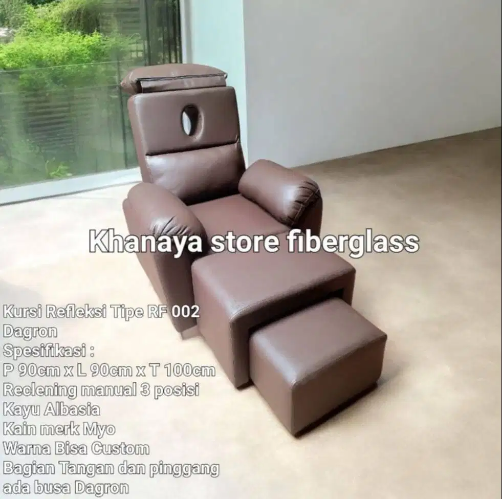kursi pijat reclening manual/sofa reflexogy tangan dagron/kursi pijat