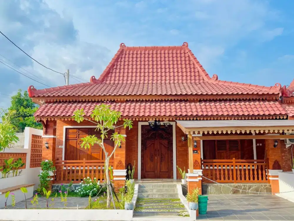 Rumah Jawa Klasik Harga Spesial 1 Unit Terakhir di Sleman Timur