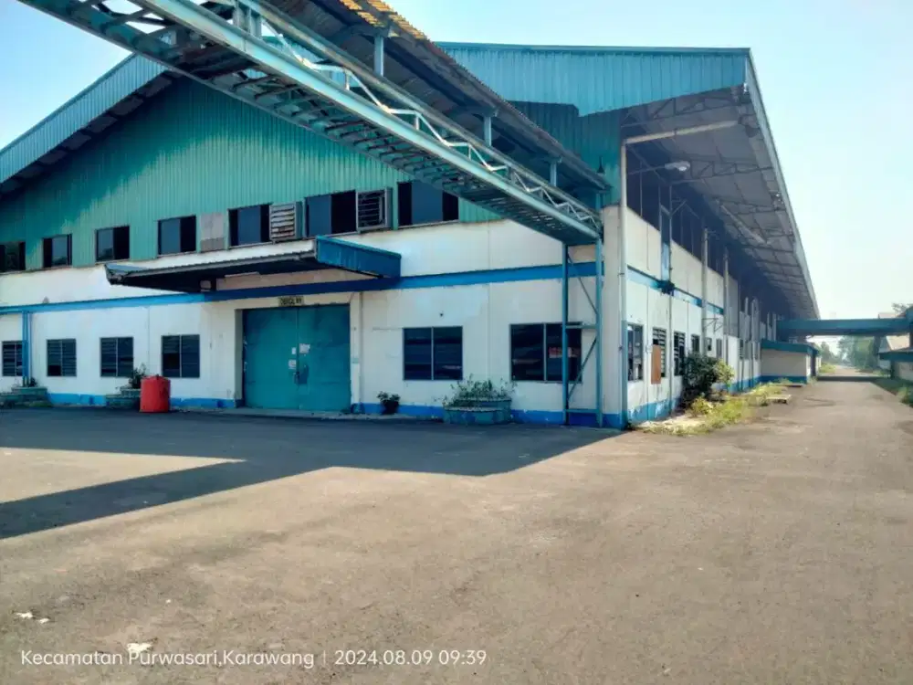 DIJUAL/DISEWAKAN GUDANG STRATEGIS DI KARAWANG TIMUR