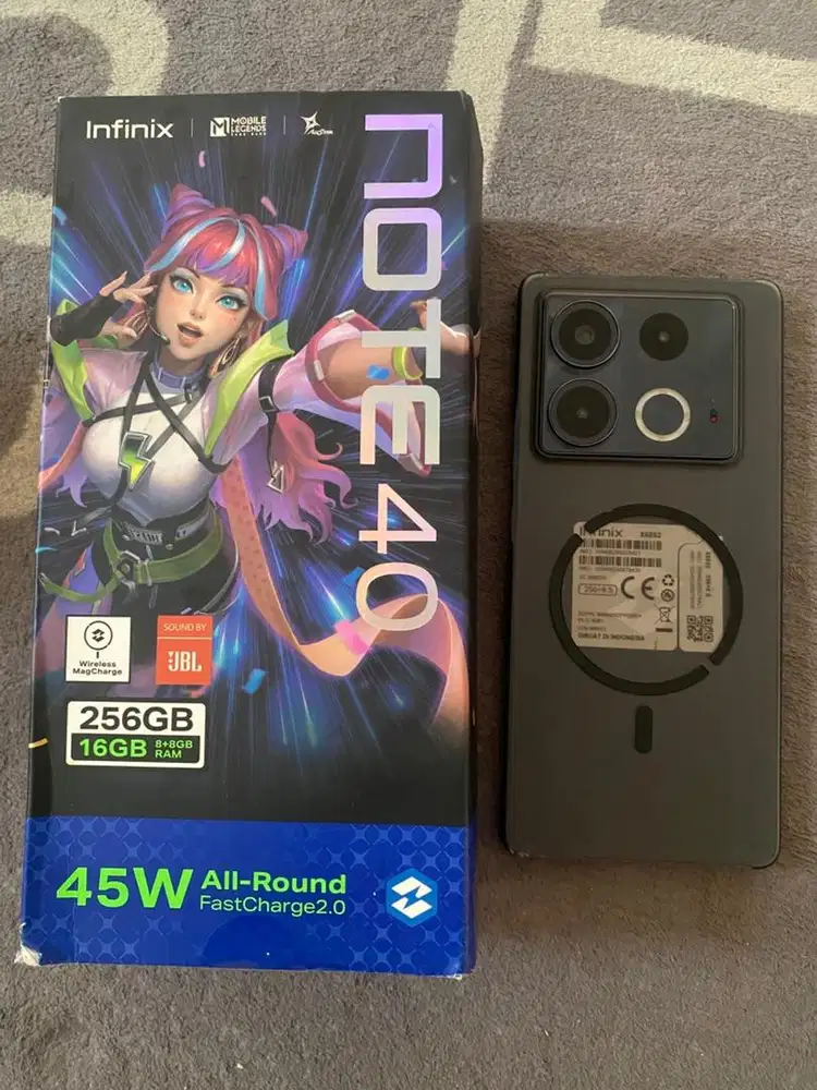 Infinix note 40 256GB mulus