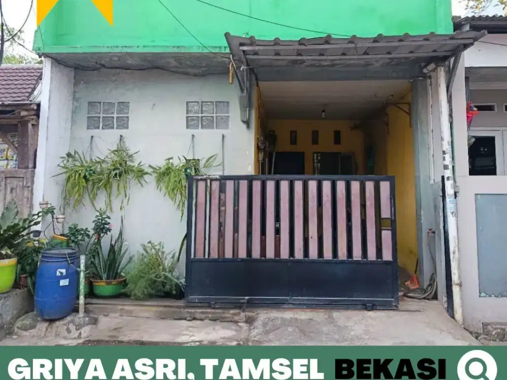 Rumah dijual Murah Griya Asri 2, Sumber Jaya, 10 Menit Ke Stasiun Tambun, Bekasi