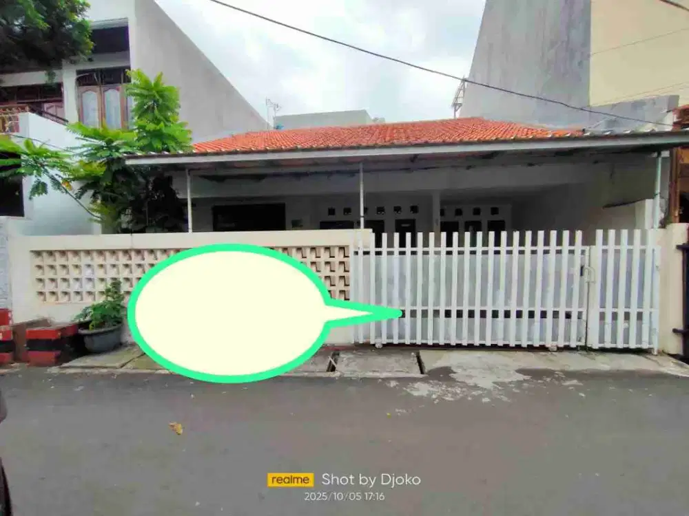 Dijual Rumah di Rawamangun lokasi strategis