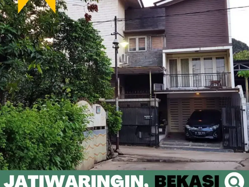 Rumah dijual Murah 2,5 Lantai Jatiwaringin, Bekasi dekat LRT Jatibening