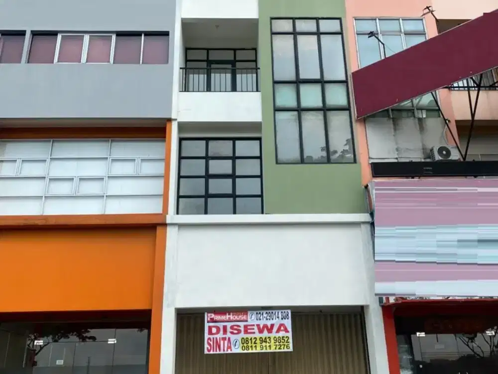 Disewa Ruko 3 Lt di Boulevard Utama Gading Serpong