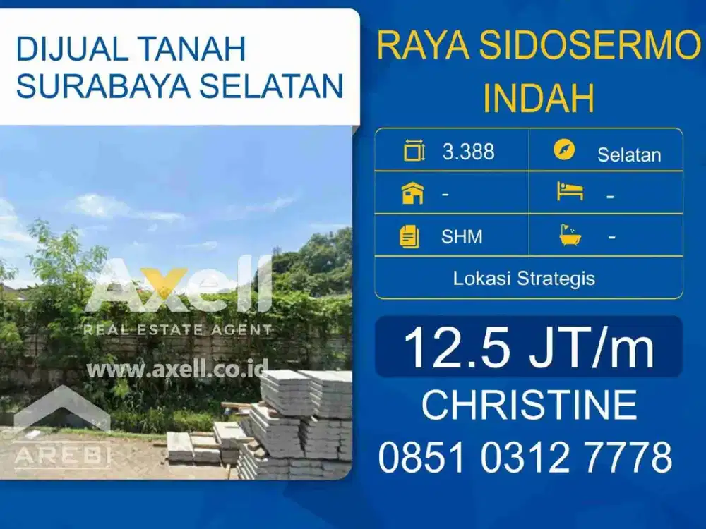 Tanah Raya Sidosermo Indah Dijual