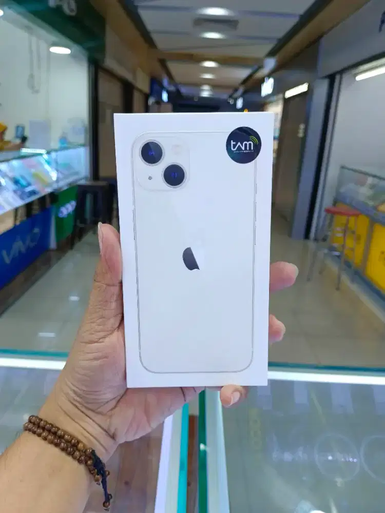 Iphone 13 128gb White iBox NEW BNIB Real 100% Garansi Resmi 1Tahun