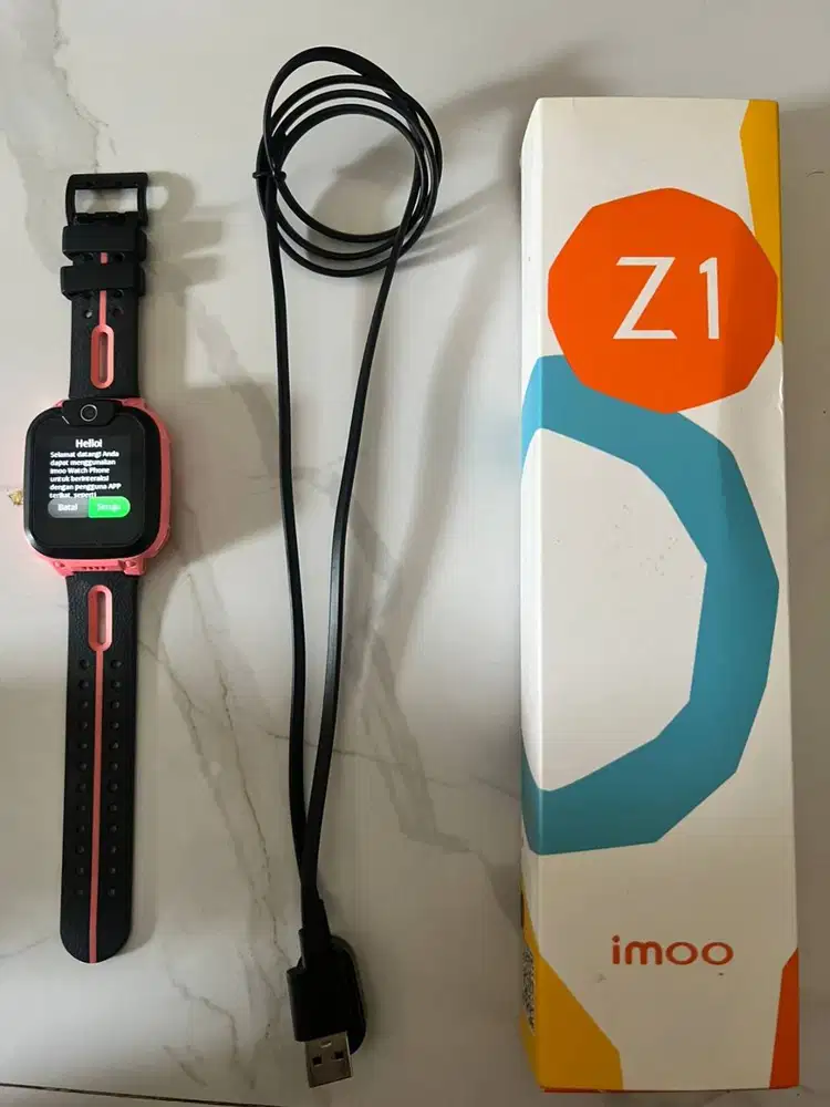 IMOO Watch Phone Z1 — Waterproof | HD Camera | GPS | Smartwatch Anak