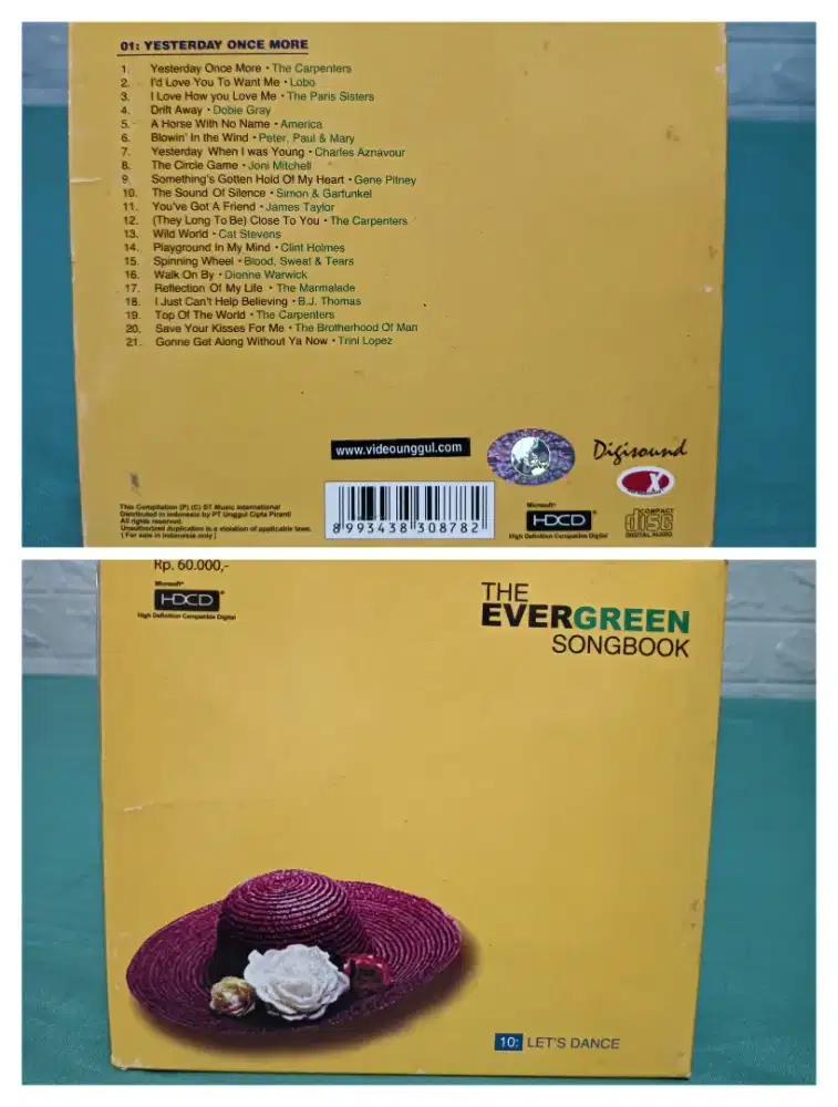 The Evergreen songbook