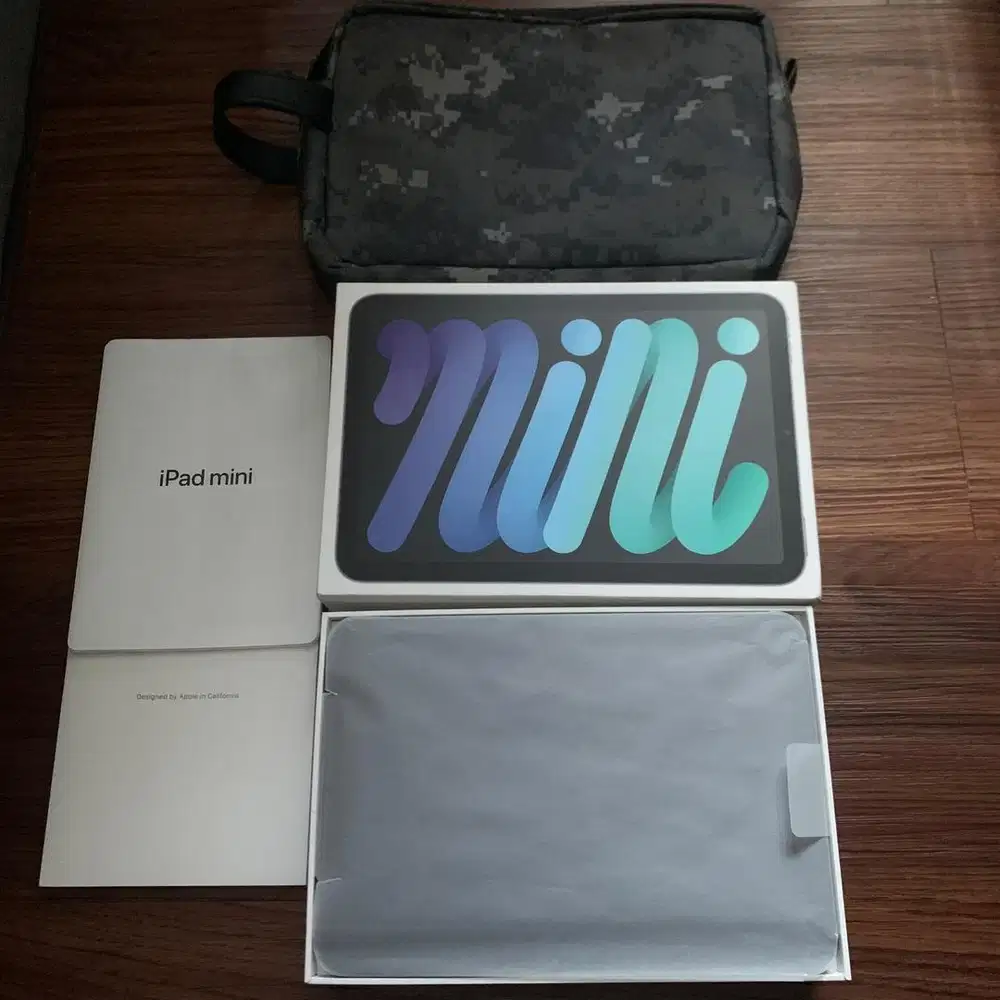 Apple Ipad Mini 6 Space Gray | Fullset Original | Baterai Awet