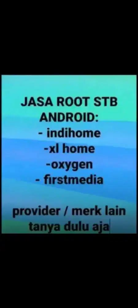 Root stb android tv box