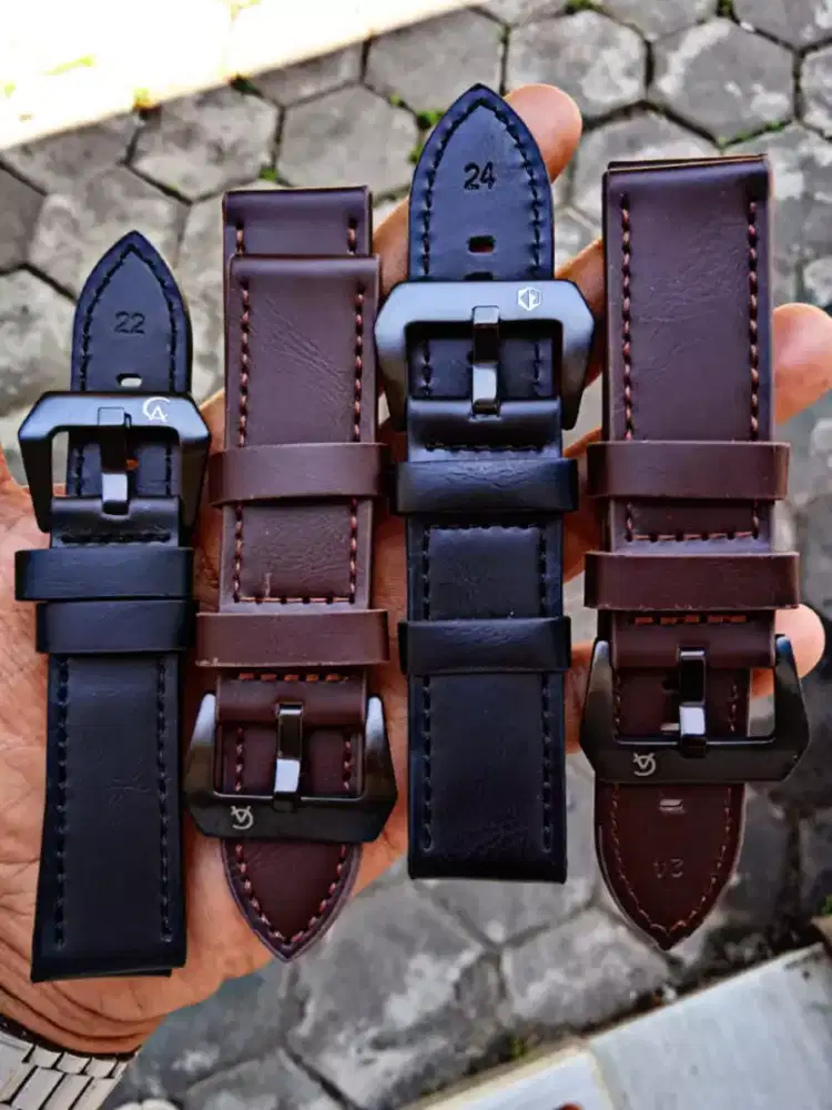 Strap kulit jam tangan Alexandre Christie