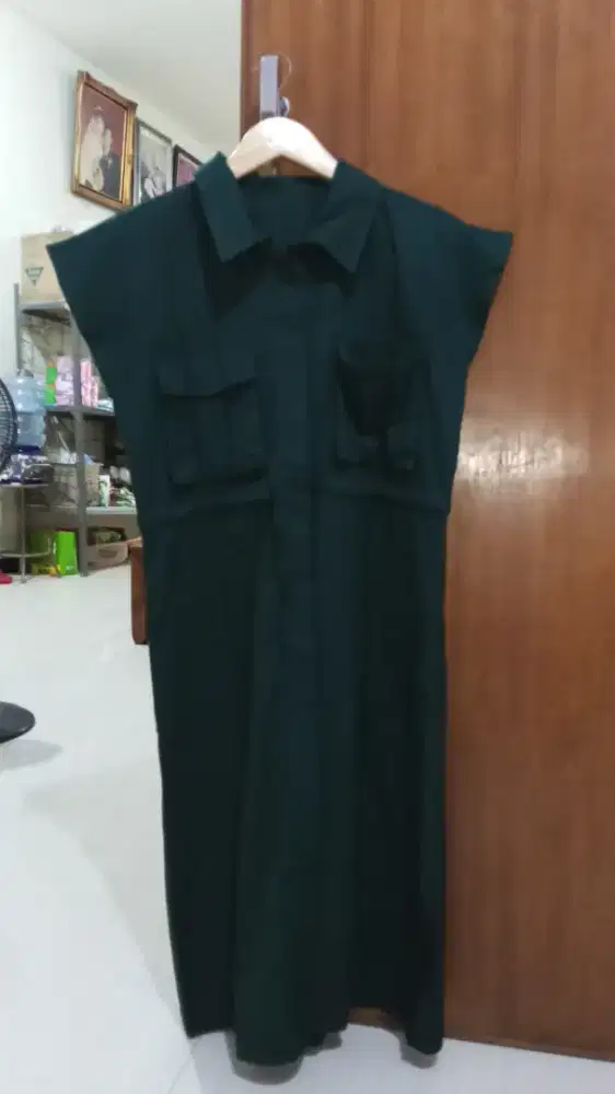 Dress Hijau Korean style
