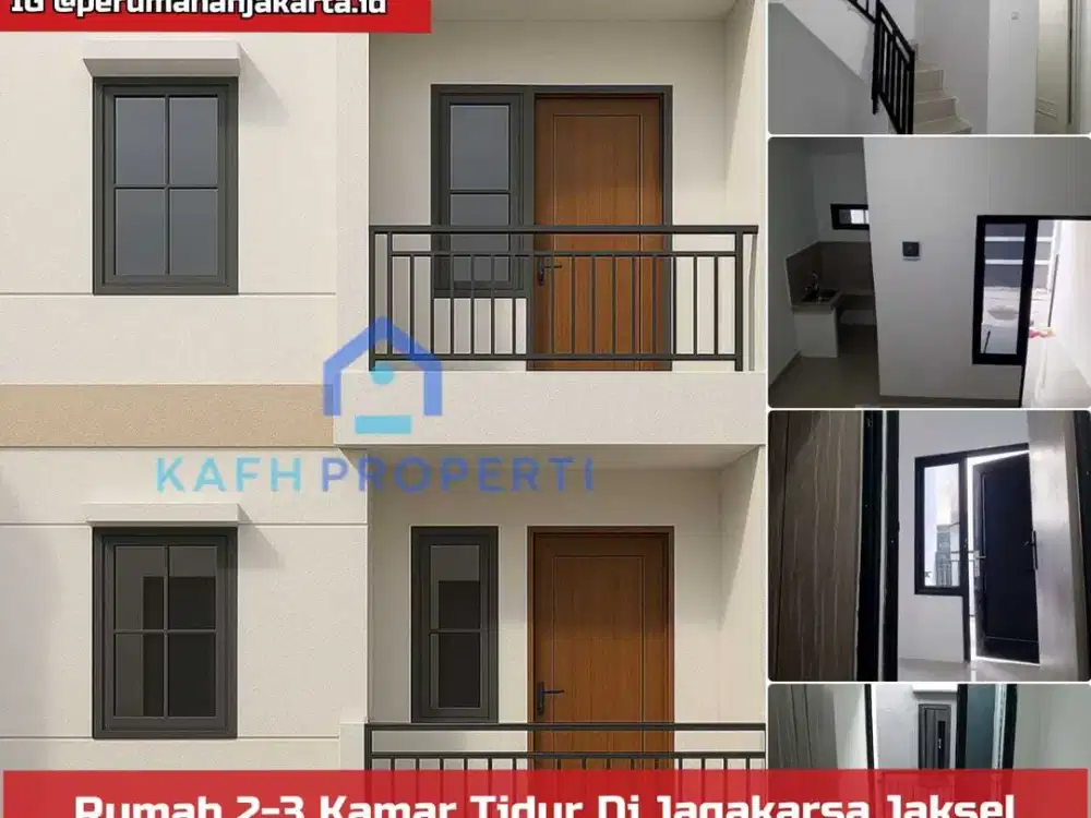 Rumah Akses Motor Di Jagakarsa Nempel Jl M Kahfi 2 Dekat Stasiun TOL U