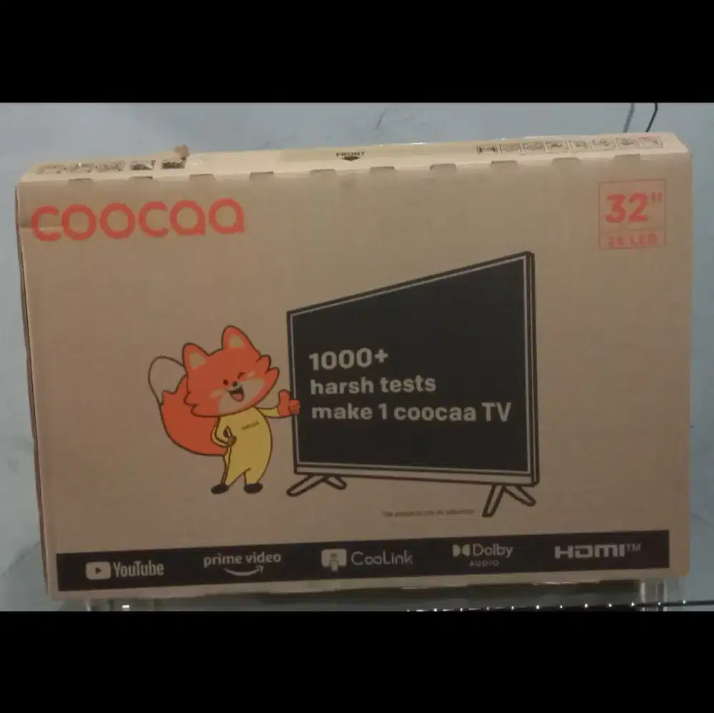 Smart tv coocaa 32s3u BARU ready wifi youtube