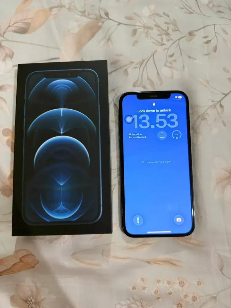 Jual Iphone 12 Pro 128GB Pacific Blue IBOX