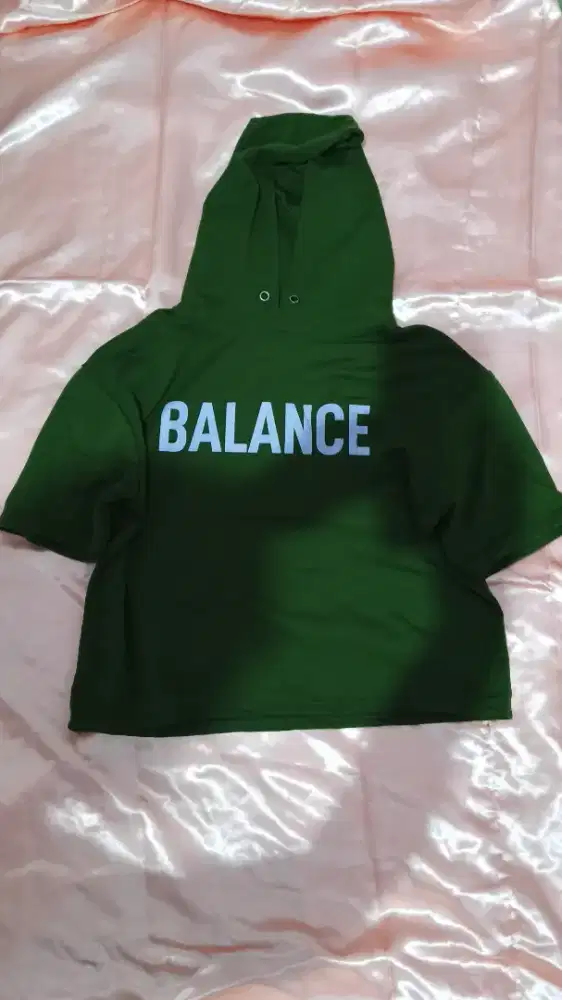 Hoodie Croptop Korean Style