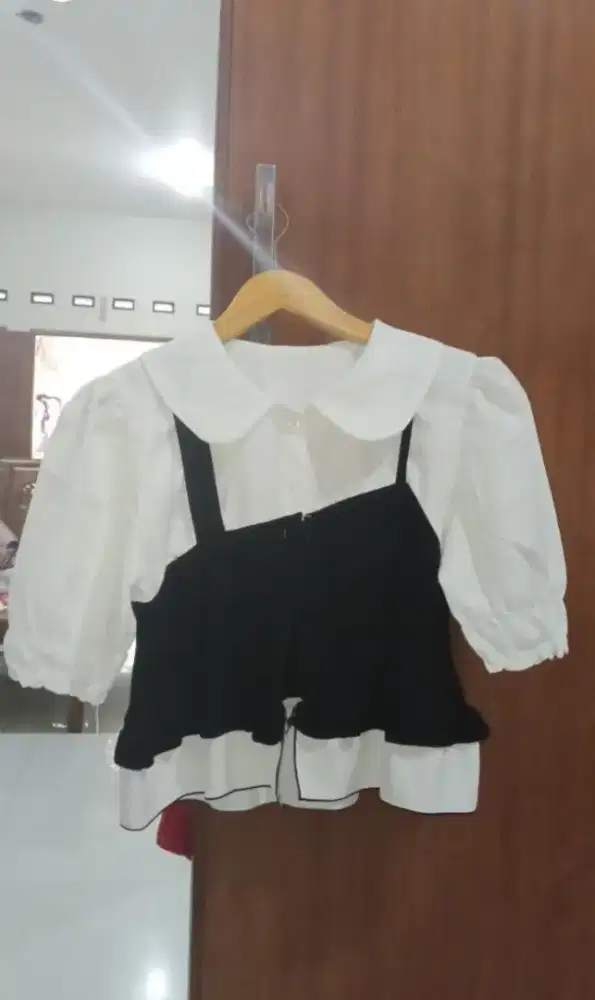 Atasan Crop Korean Style