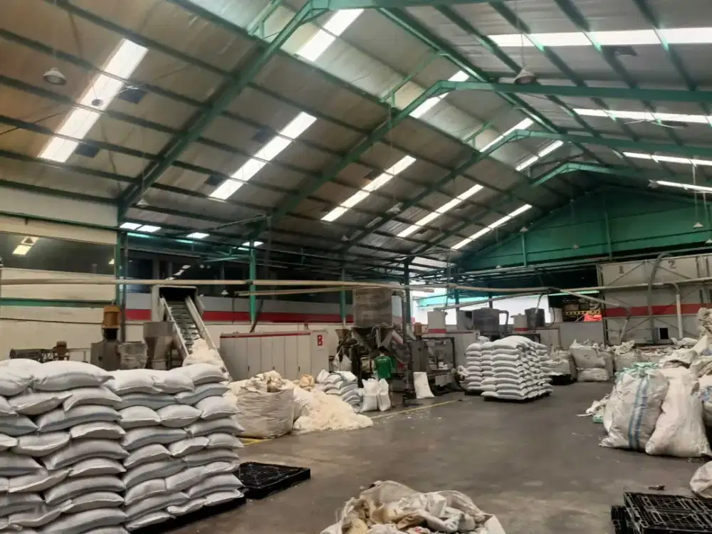 Dijual pabrik biji plastik waru, sidoarjo