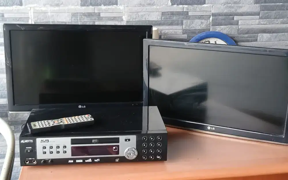 TV LCD 21 in dan DVD