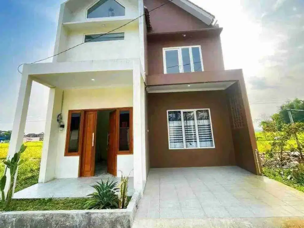 Rumah Baru Scandinavian 2 lt Di Sukoharjo Kota Murah