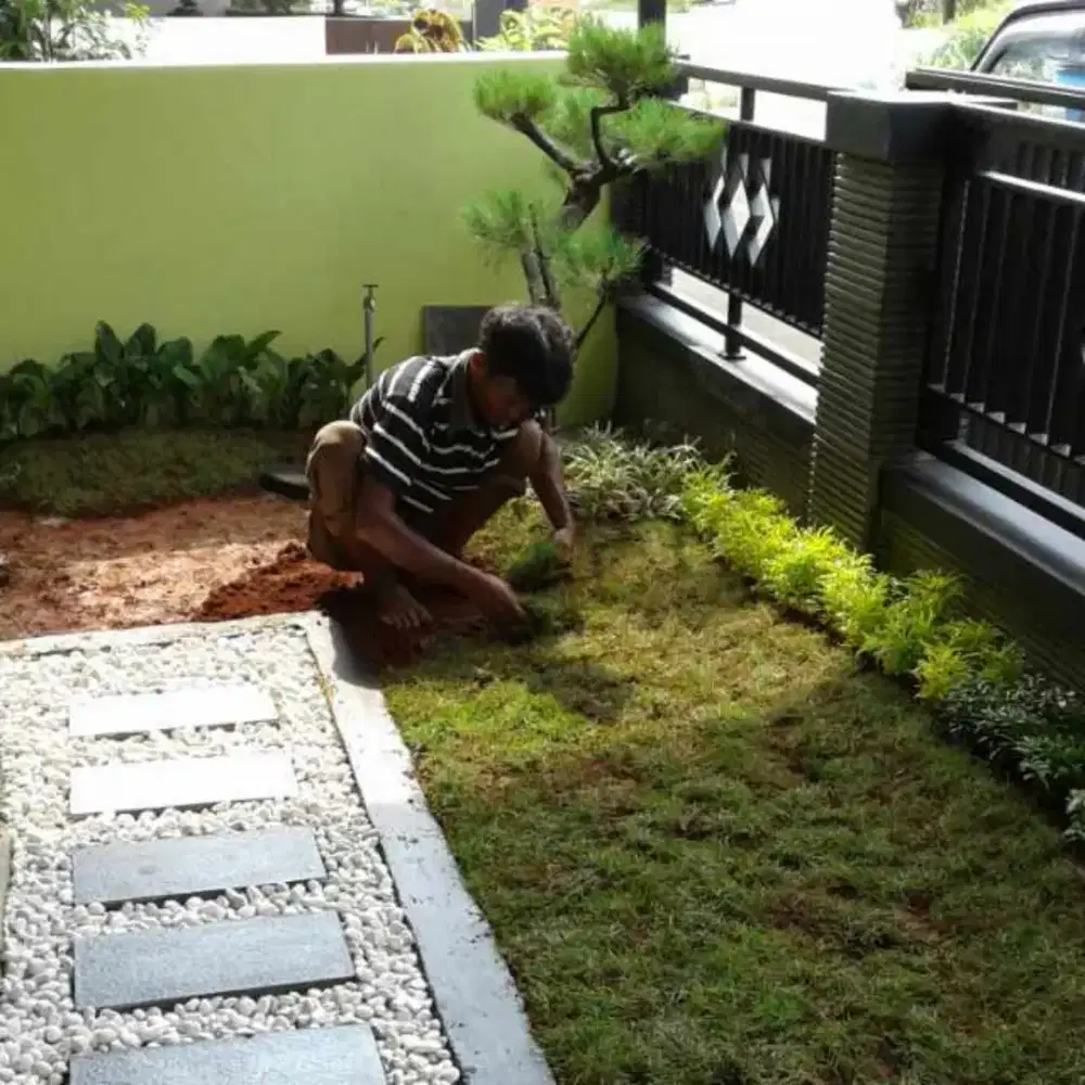 Tukang / penjual rumput
