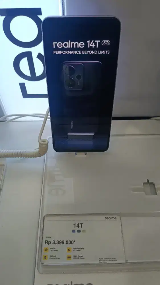 Realme 14T 8/128 & 8/256 baru segel garansi resmi bisa tukar tambah