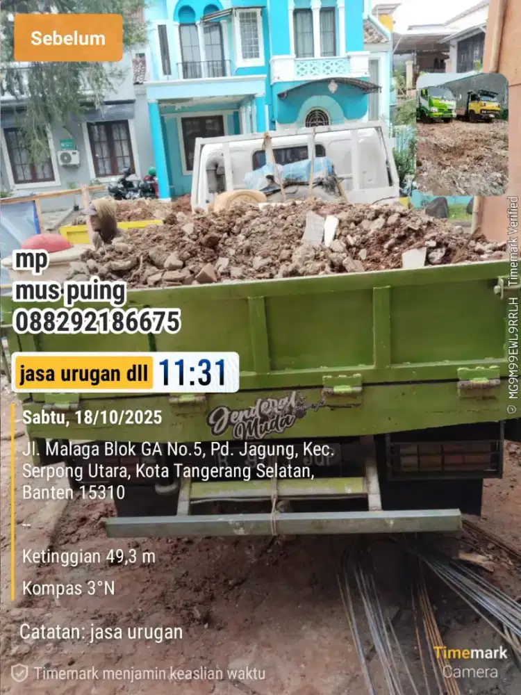 JASA BUANG PUING & SAMPAH PROYEK