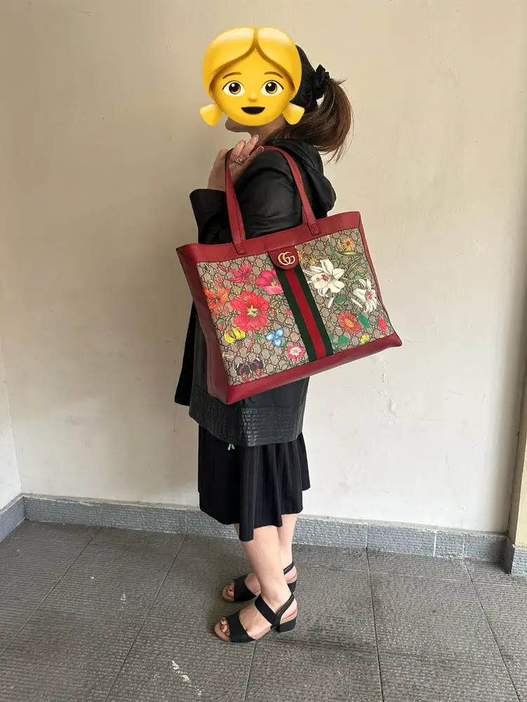 Dijual Tas GUCCI Original (Preloved) Gratis Jaket Kulit Wanita Jak-Sel