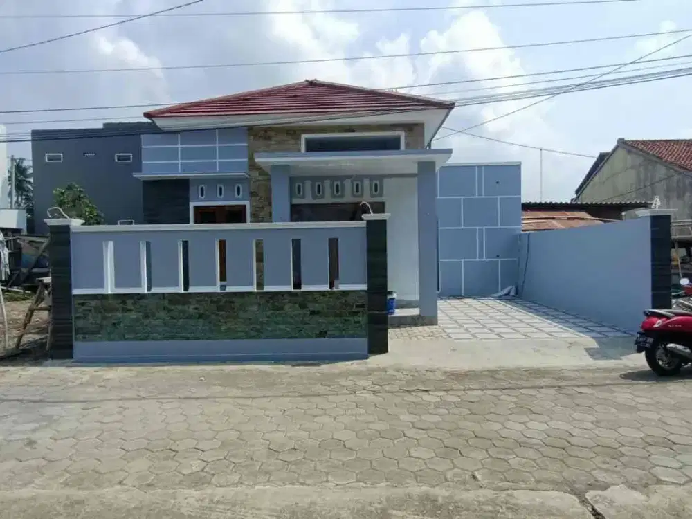 Dijual Rumah Baru Tahap Finishing di Murangan Sleman