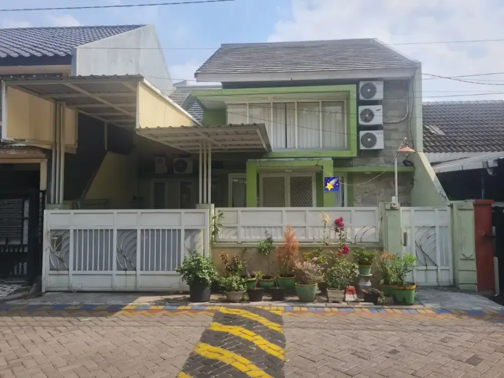 Dijual Rumah Siap Huni Konsep Mezzanine Lokasi Perum Pondok Maritim Indah Balas Klumprik Wiyung Surabaya