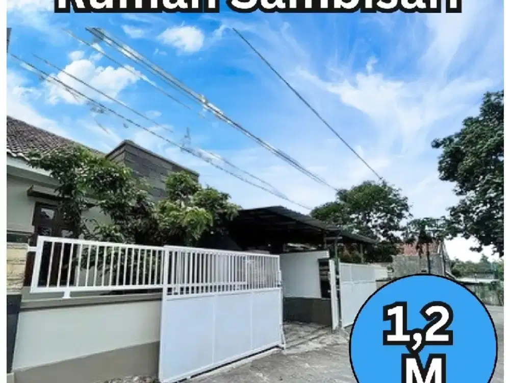 Dekat Candi Sambisari, Rumah Halaman Luas Jogja