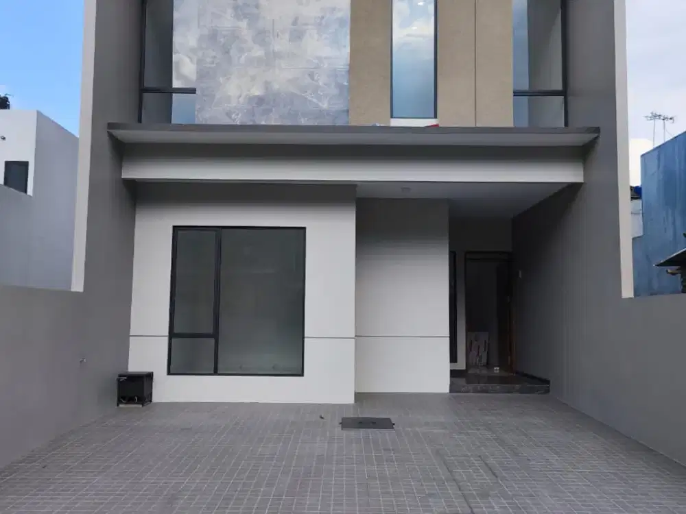Rumah Baru Modern Minimalis 2 Lantai di Mekar Wangi Bandung