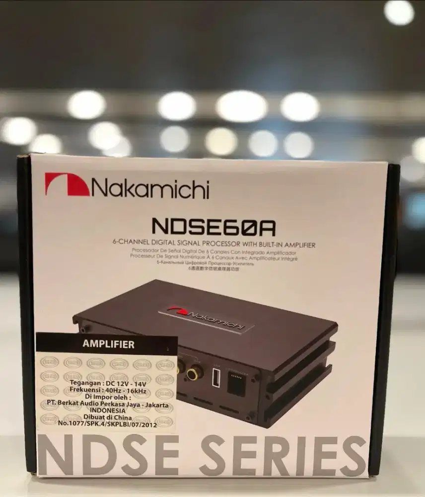 DSP Prosesor 6ch Nakamichi NDSE60A