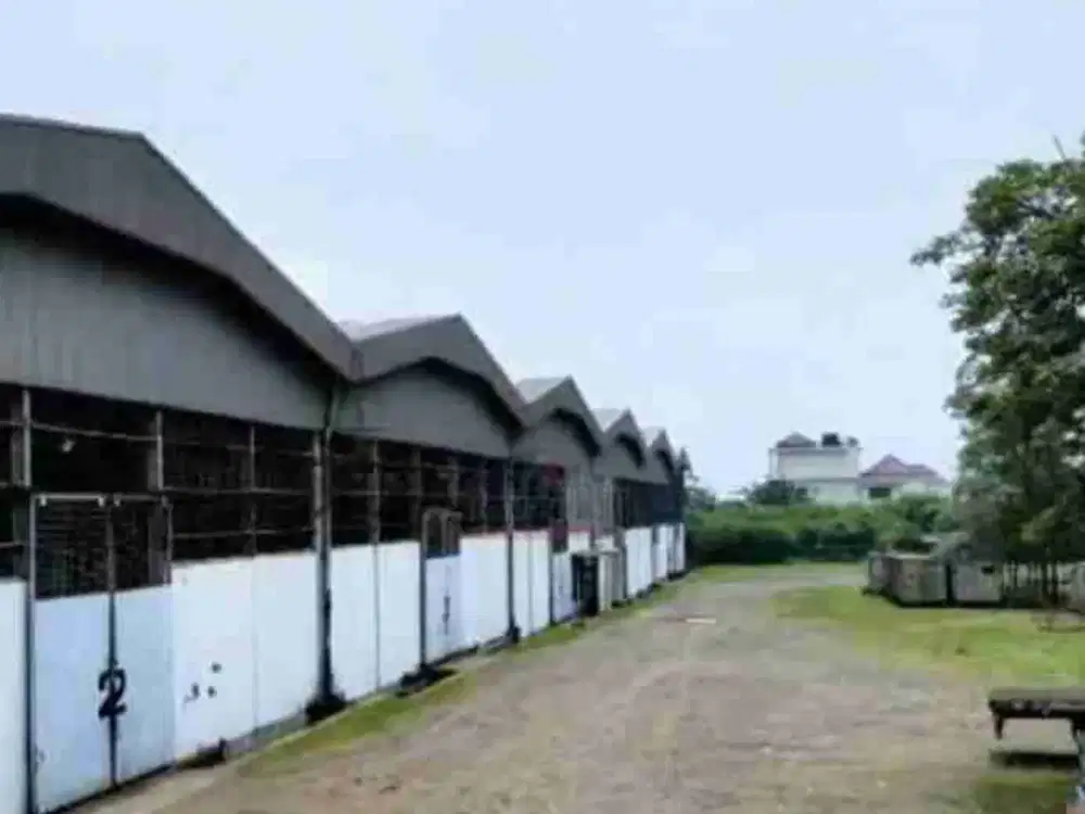 *Dijual gudang murah bagus di desa jayanti tangerang*