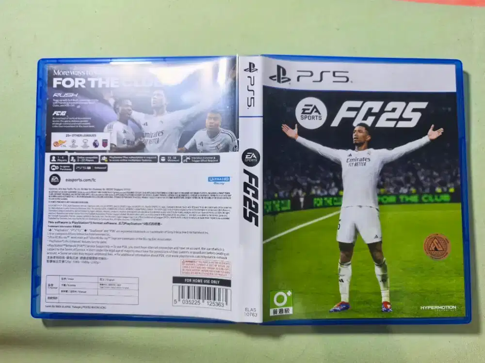 Kaset Ps5 Fc 25 dan The Last Of US 2