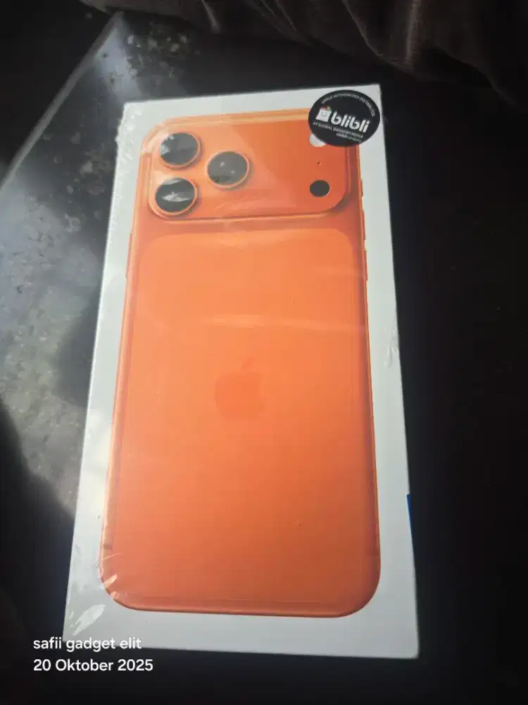 Jual/tt New  Iphone 17 promax 256gb ibox  17promax 17 pro max