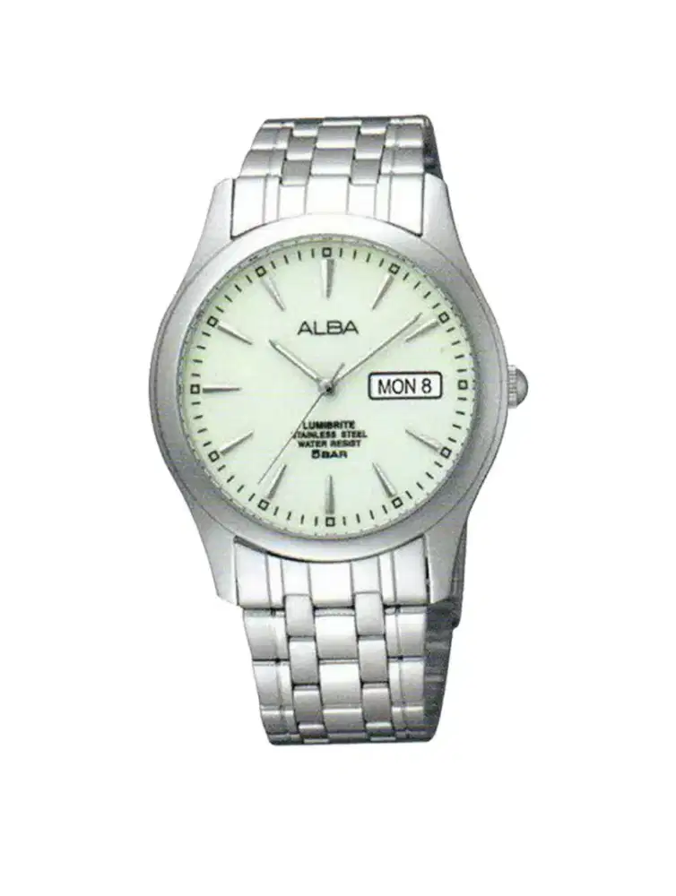 Jam tangan Alba AXND57X1 luminous dial