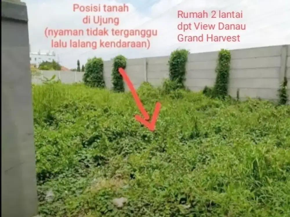 Cuma 2 sampai Agustus Tanah Murah dk Perum Grand Harvest Surabaya