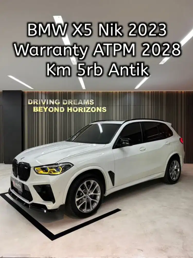 BMW X5 XDrive40i 7-Seater AT 2023 Putih Km5rb B1214CJH