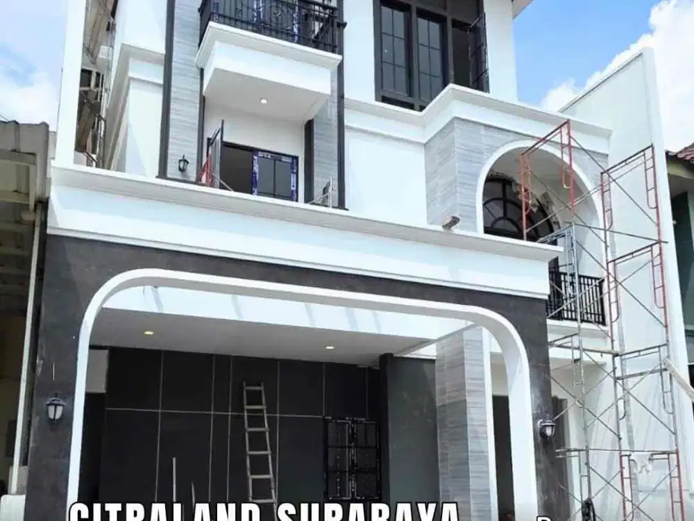 TEV DIJUAL RUMAH MEWAH AMERICAN STYLE DI CITRALAND SURABAYA BARAT