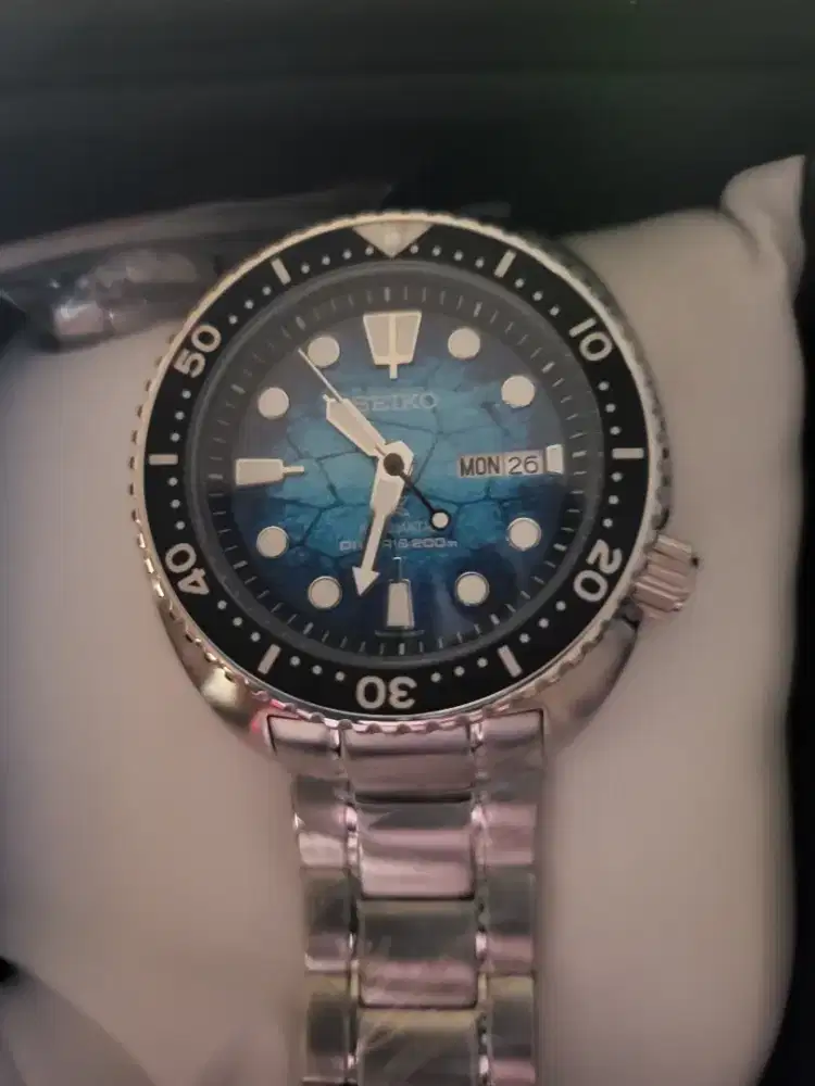 Dijual Seiko Turtle blue dial