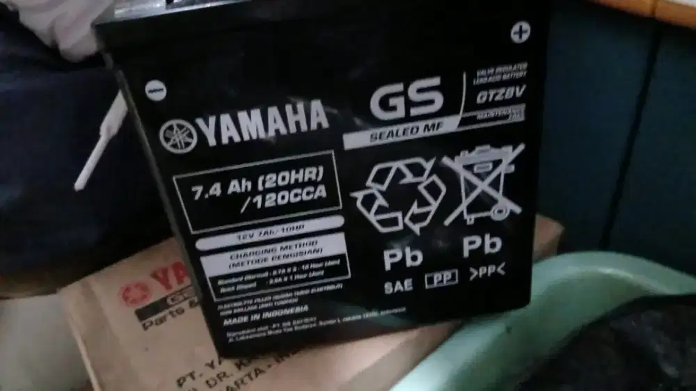 Aki baru 8volt pabrikan Dealer