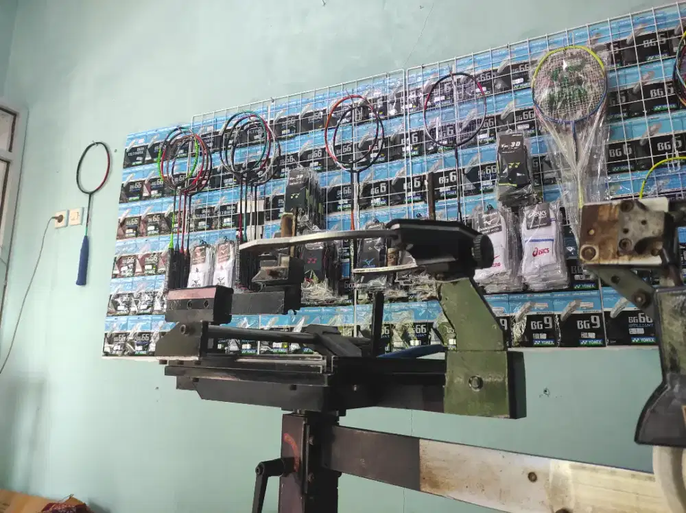 Mesin tarik senar merk Hi Qua manual masih Oke langsung pakai