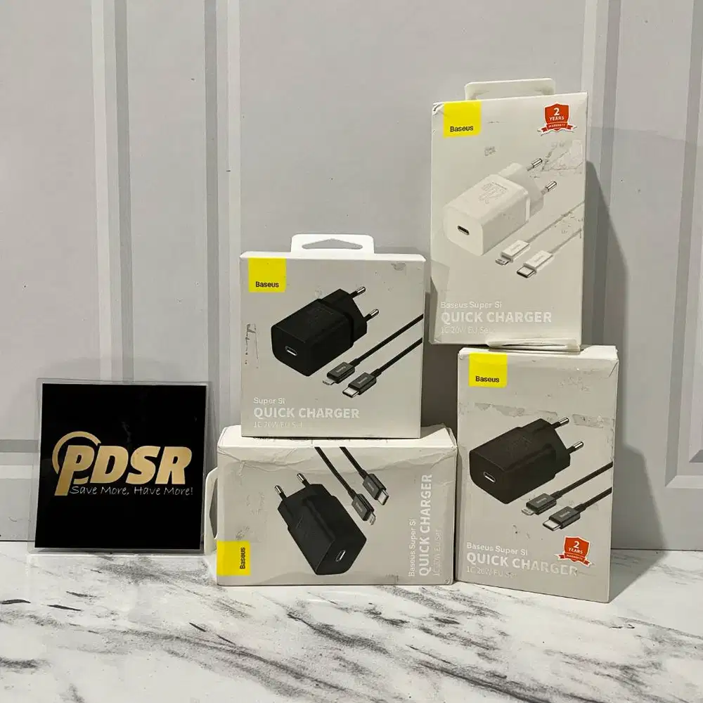 (SECONDHAND) KEPALA CHARGER BASEUS SUPER SI 20W TYPE C ORIGINAL