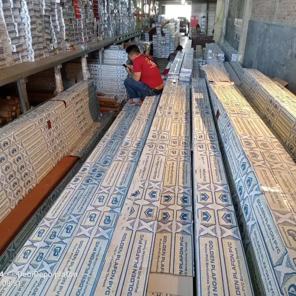 Plafon PVC ..bermacam ukuran panjang dan tebal